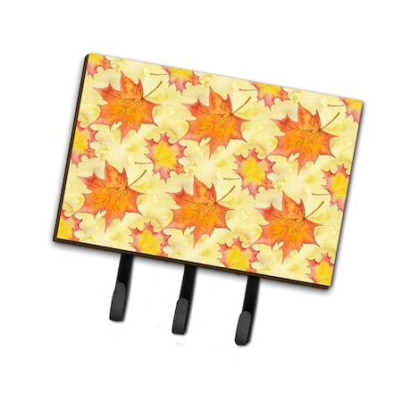 Jensendistributionservices Fall Leaves Scattered Leash or Key Holder, 6 x 2 x 9 in. MI1711150